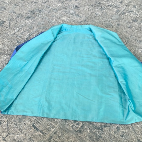 Indo-Chic Silk Dress Top & Jacket - Picture 7 of 12